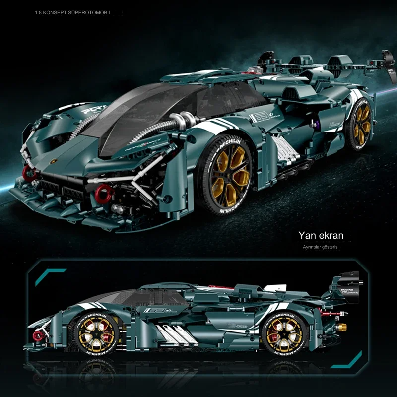 Technic Lamborghini 1:8 | 3466 PCS