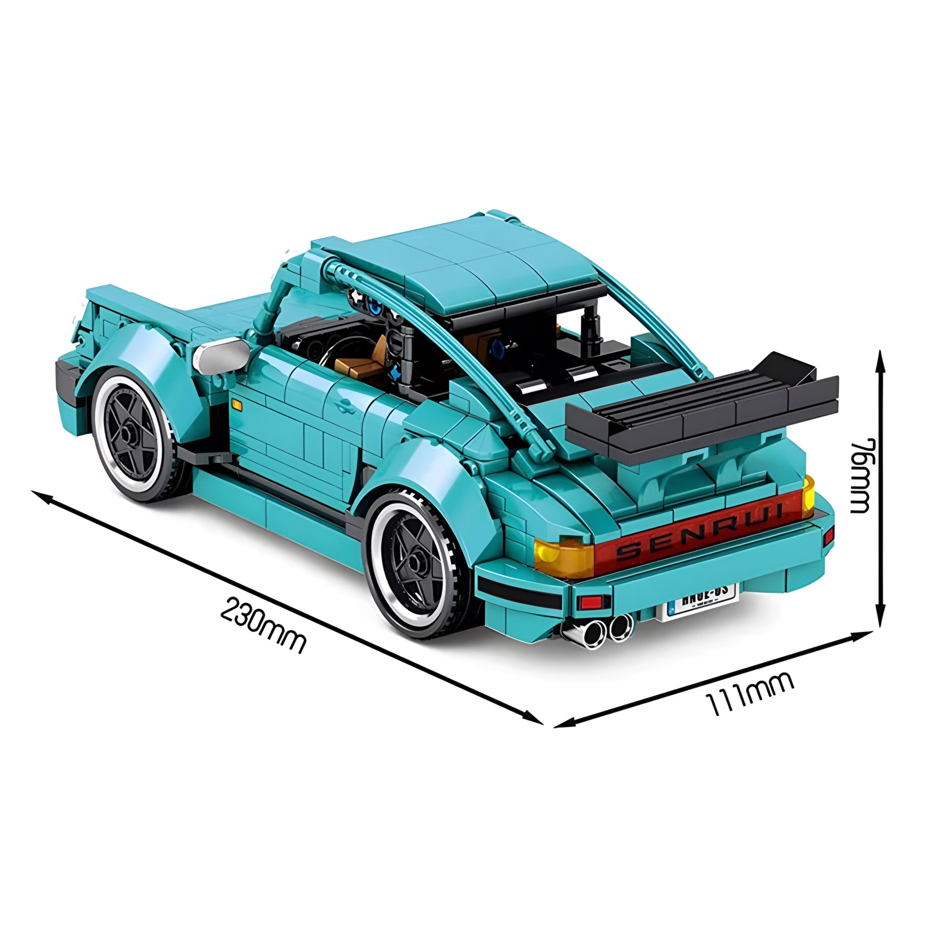 PORSCHE 911 TURBO | 717PCS