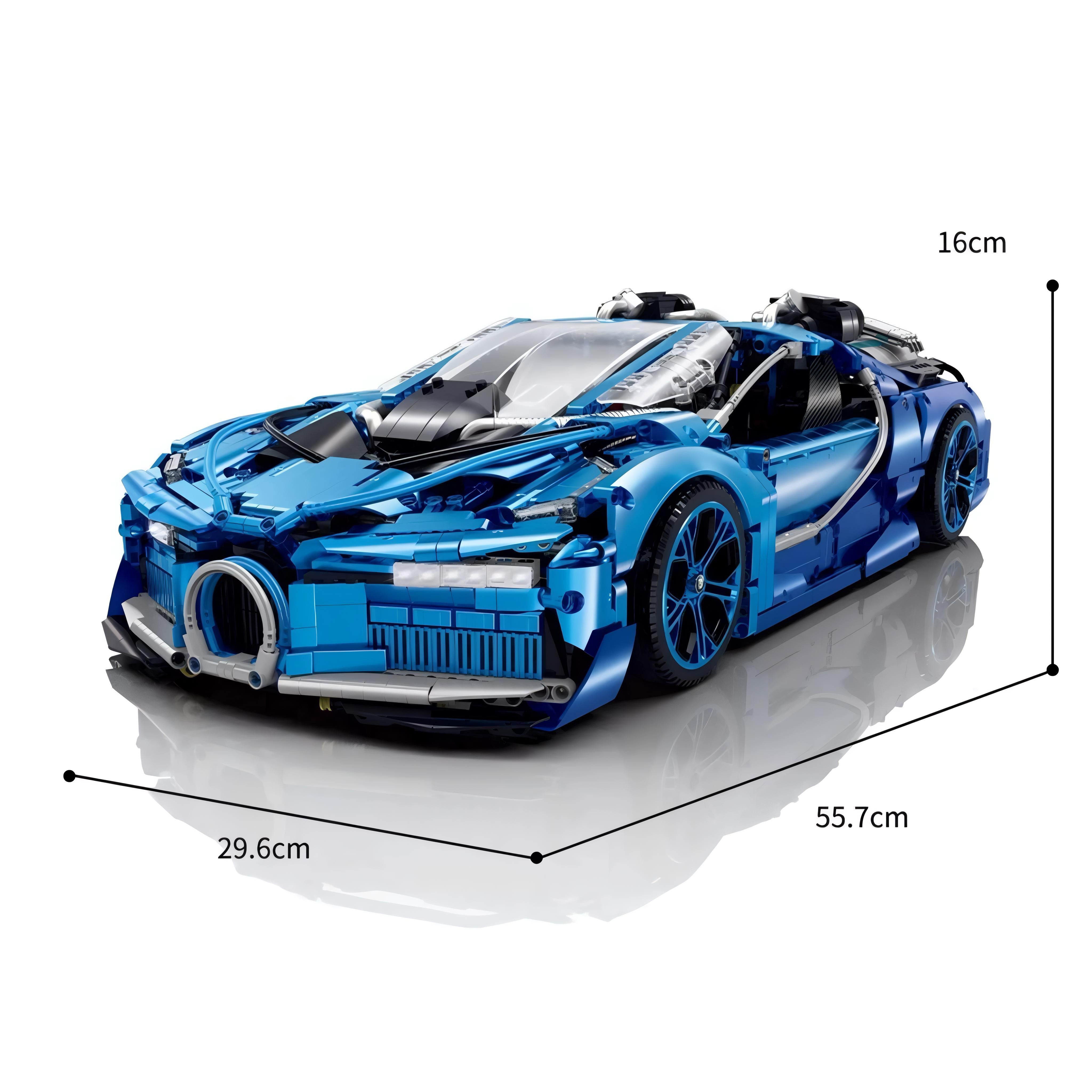 BUGATTI CHIRON JET EDITION | 3686PCS