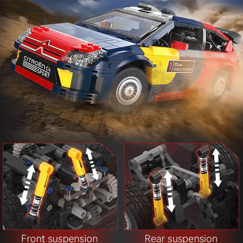 REMOTE CONTROLLED 2008 CITROEN C4 WRC | 1568PCS