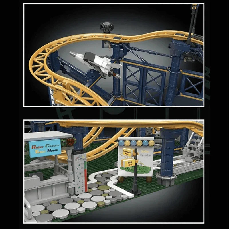 MOTORIZED LOOPING ROLLER COASTER | 3237PCS