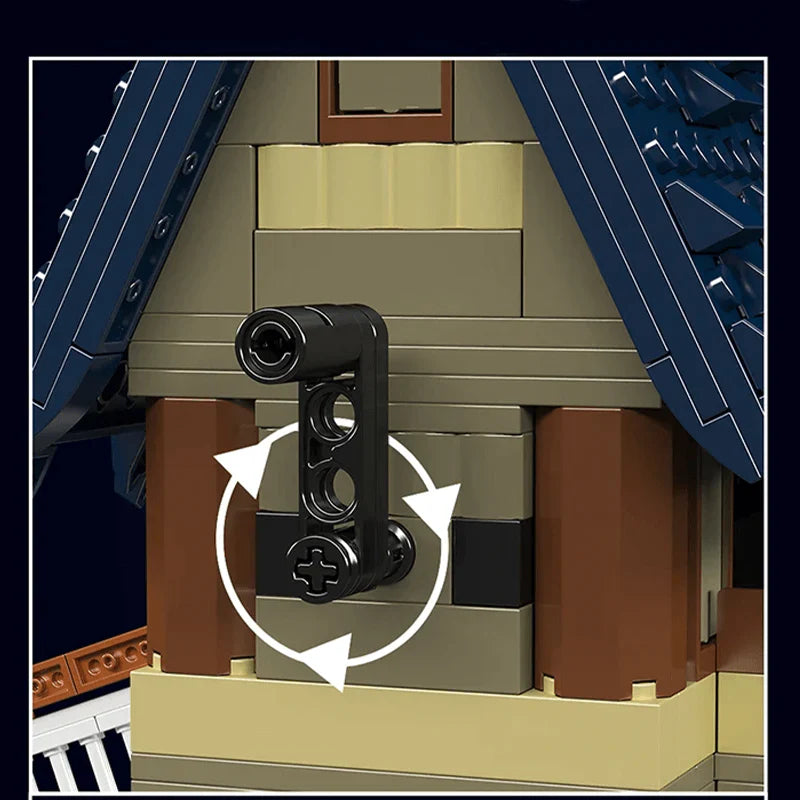 MIDDLE AGES WINDMILL | 1583PCS
