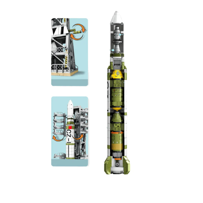 DONGFANGHONG SATELLITE LAUNCH PAD | 1626PCS