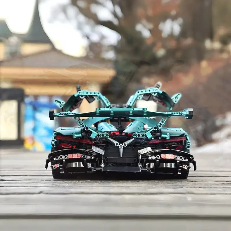 ULTIMATE BLUE SUPER CAR | 3468PCS