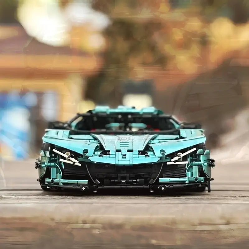 ULTIMATE BLUE SUPER CAR | 3468PCS