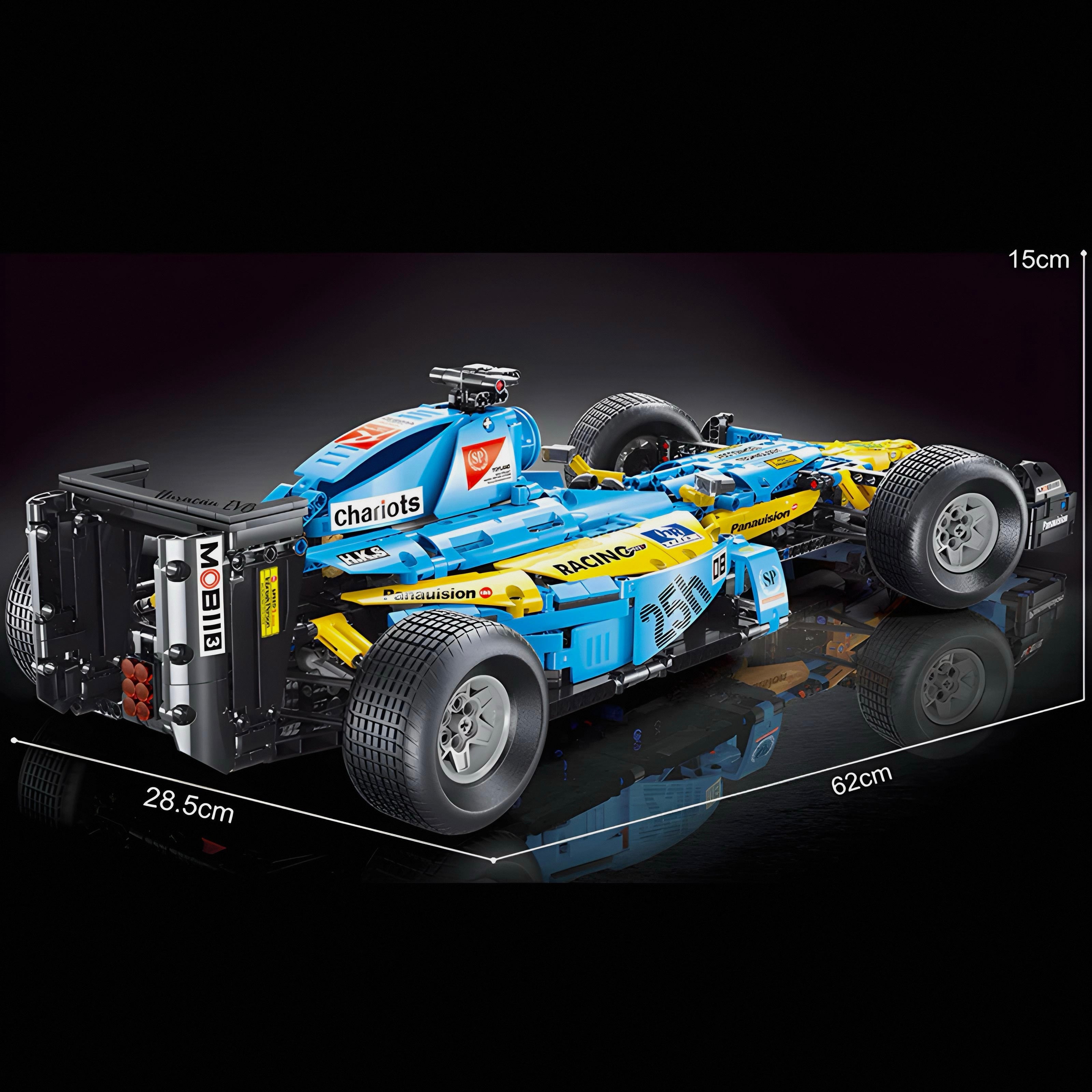 REMOTE CONTROLLED SINGLE SEATER RACE CAR | 1698PCS