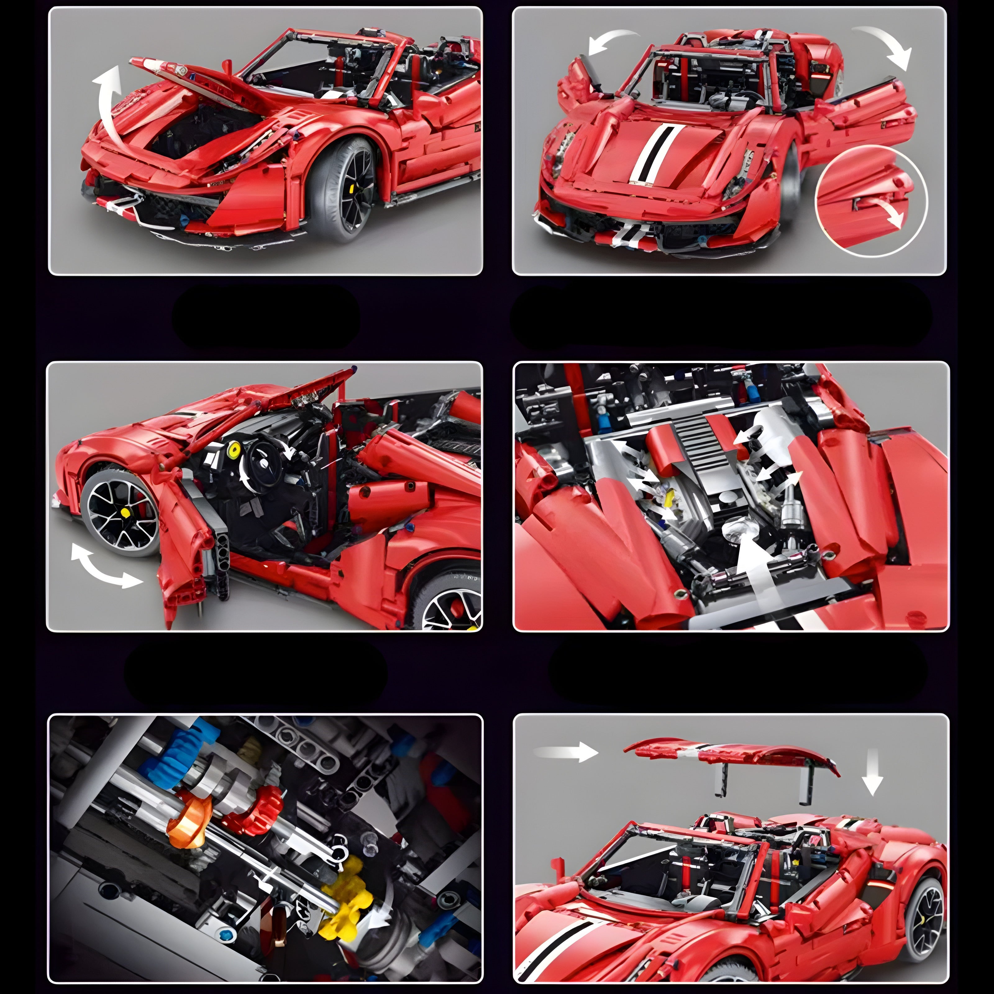 FERRARI 488 PISTA SPIDER | 3187PCS
