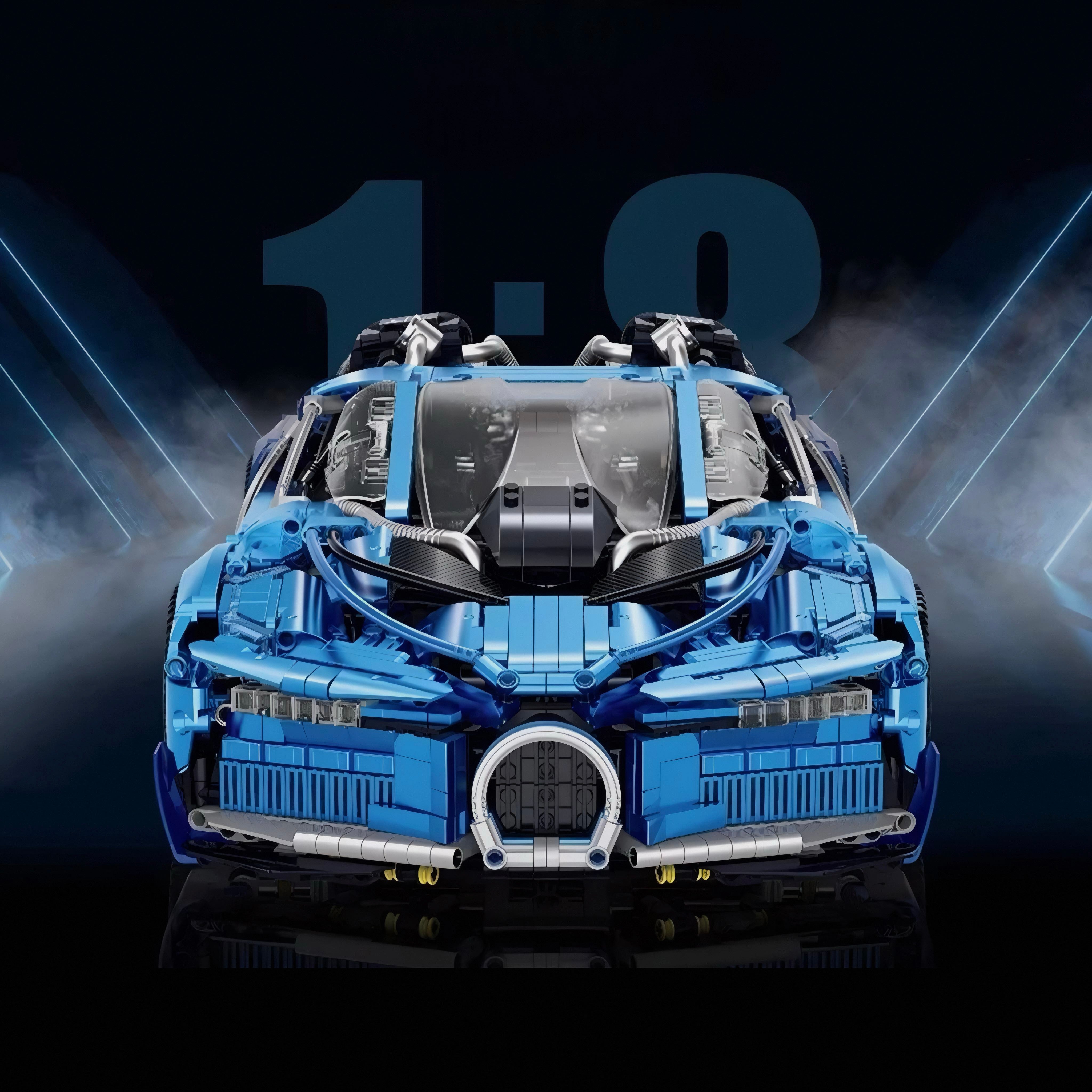 BUGATTI CHIRON JET EDITION | 3686PCS