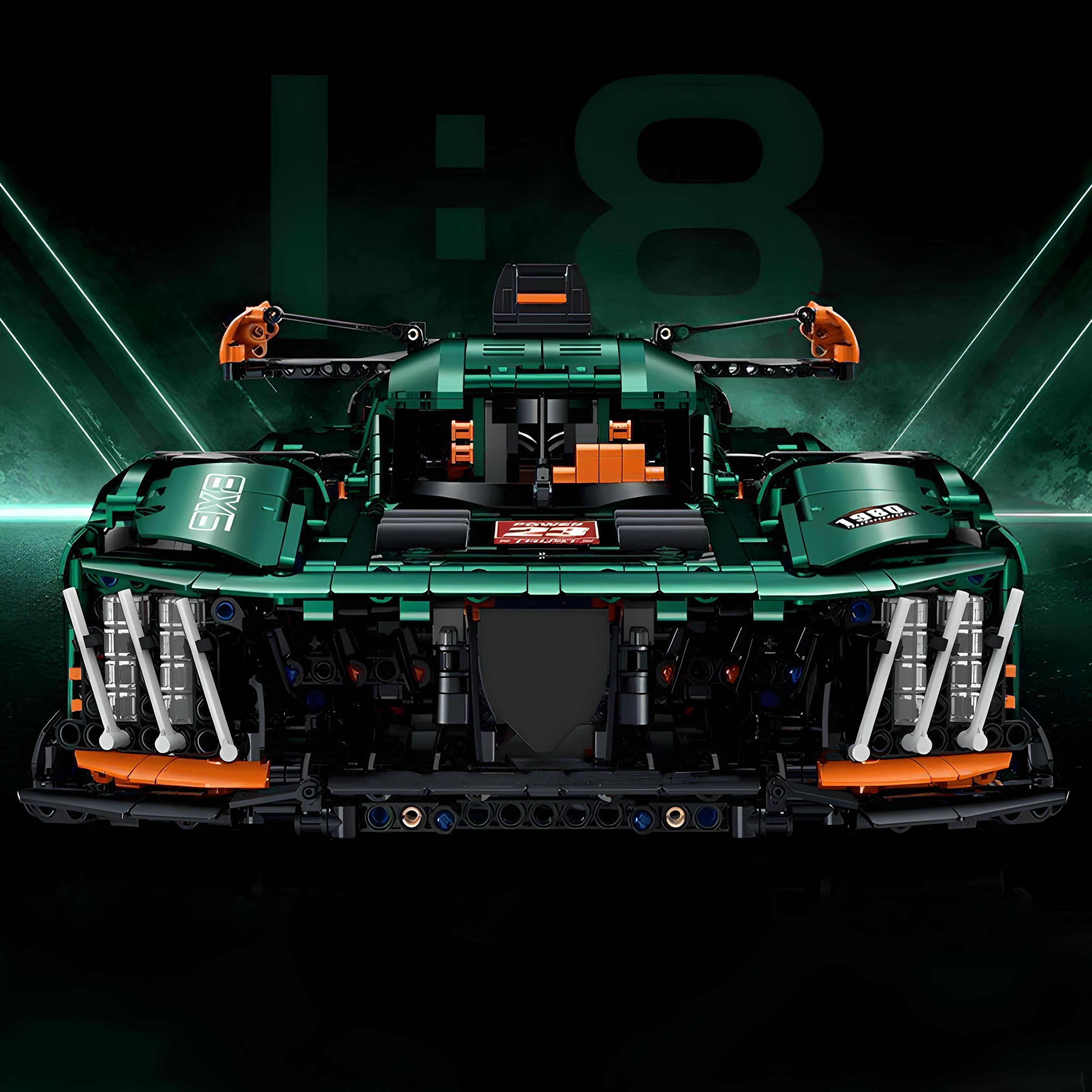 THE ULTIMATE 24H RACECAR | 3745PCS