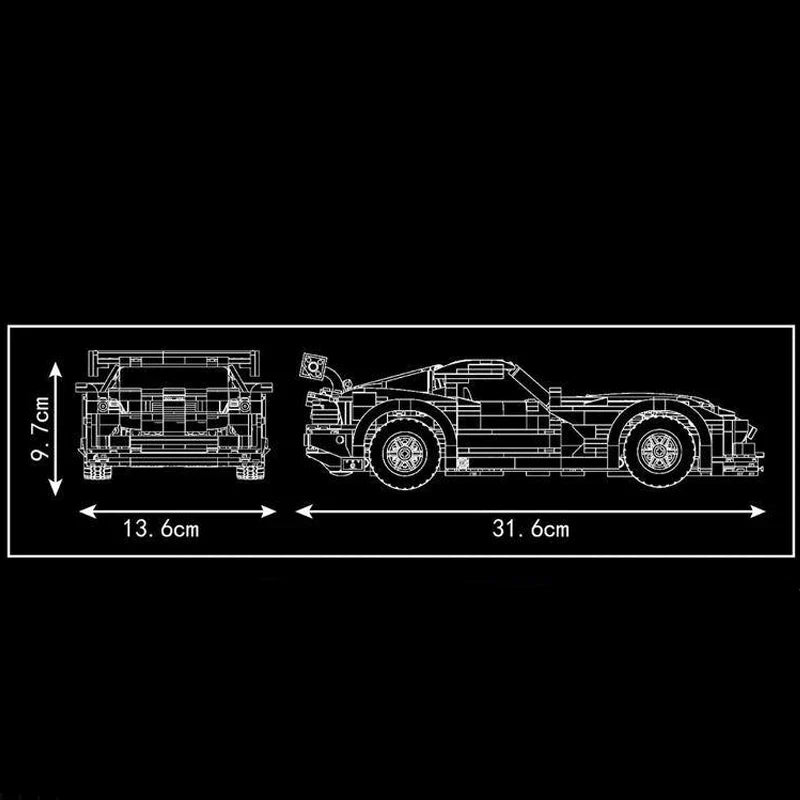 DODGE VIPER SRT | 1235PCS