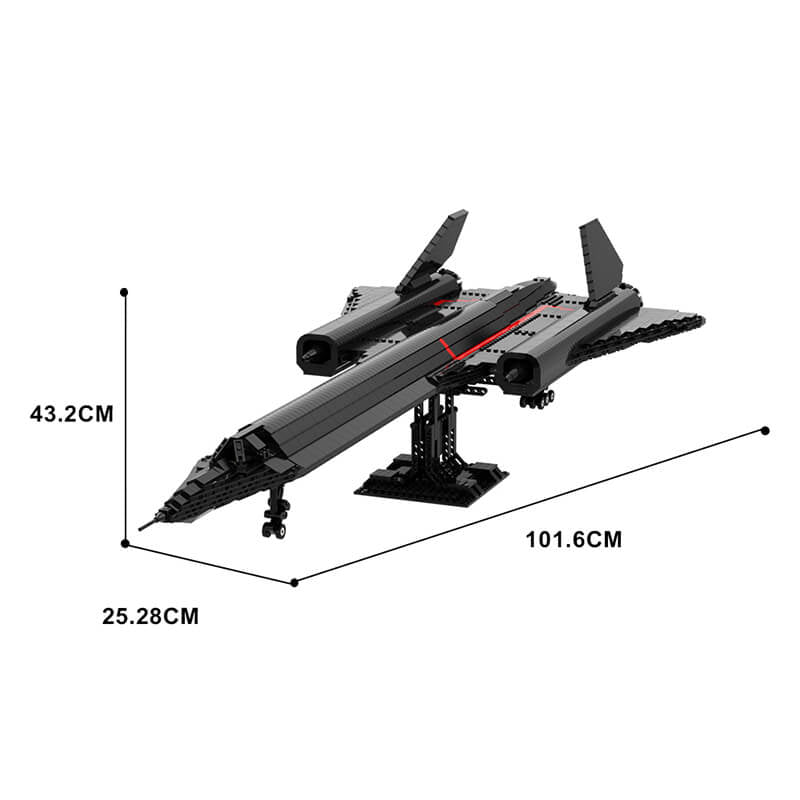 SR-71 BLACKBIRD | 1968PCS