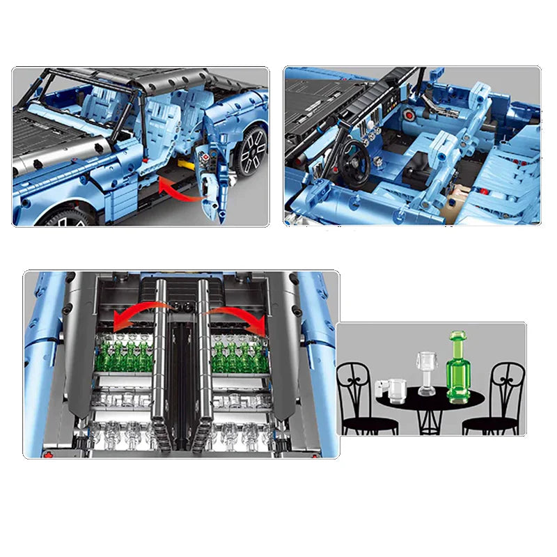 ROLLS-ROYCE BOAT TAIL | 2902PCS