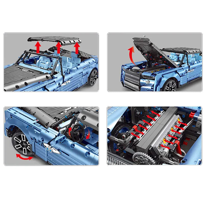 ROLLS-ROYCE BOAT TAIL | 2902PCS