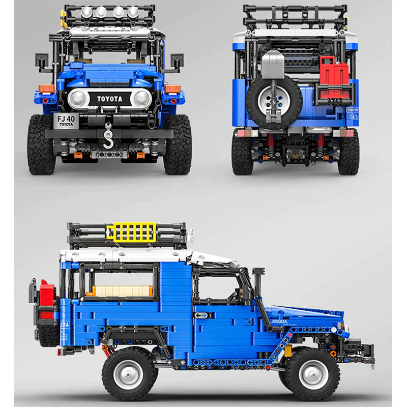 REMOTE CONTROLLED FJ40 LAND CRUISER | 2101PCS