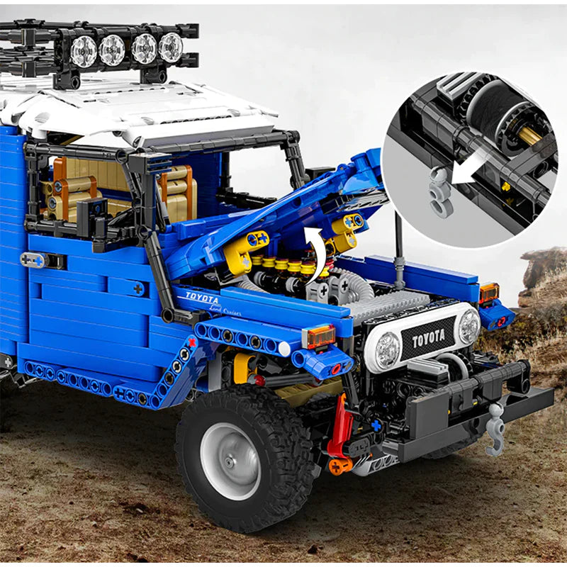 REMOTE CONTROLLED FJ40 LAND CRUISER | 2101PCS