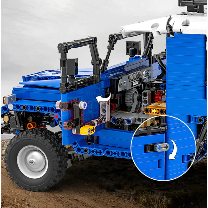 REMOTE CONTROLLED FJ40 LAND CRUISER | 2101PCS