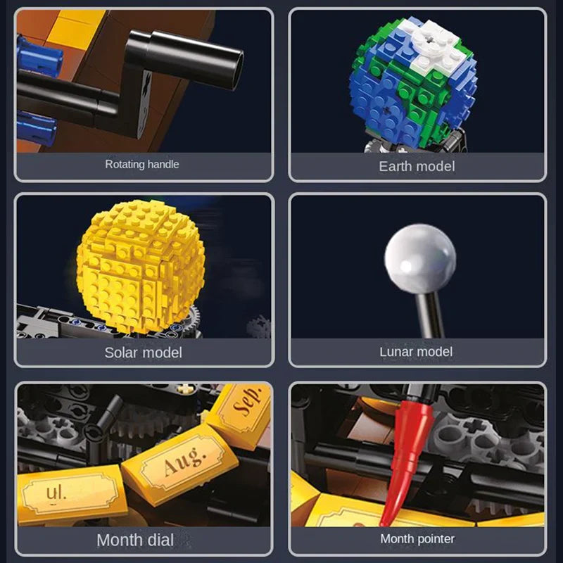 ASTROPHYSICS KINETIC SCULPTURE | 864PCS