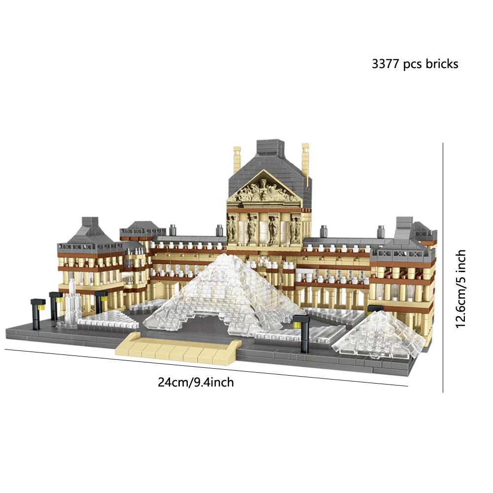 LOUVRE PARIS | 3377PCS