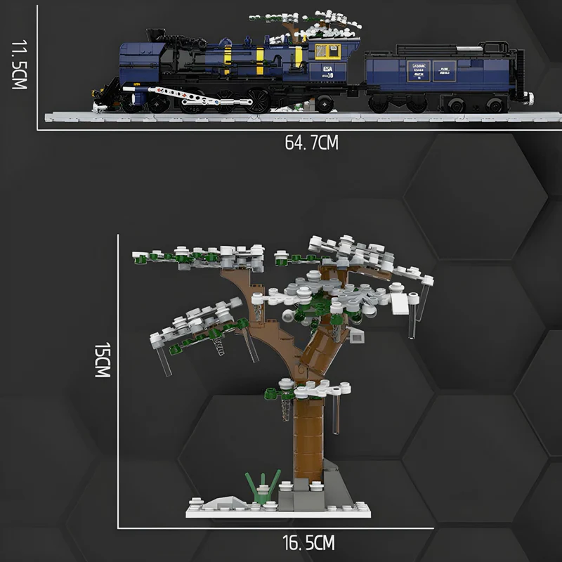 ORIENTAL STEAM TRAIN | 1052 Parça