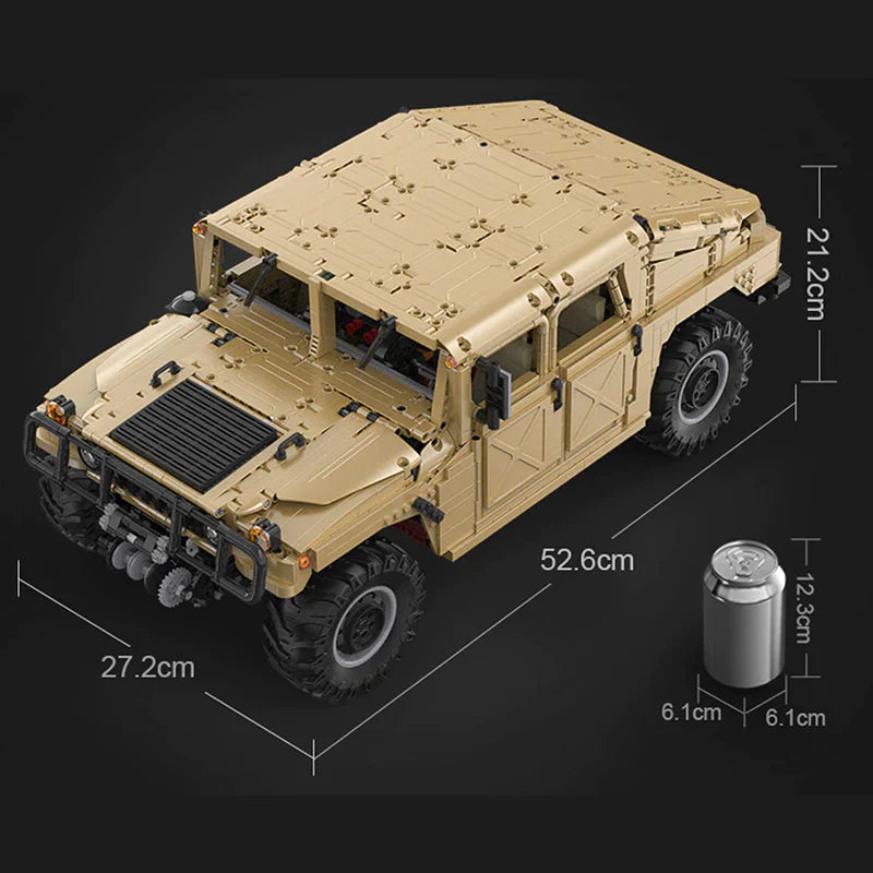 REMOTE CONTROLLED HUMVEE | 3934PCS