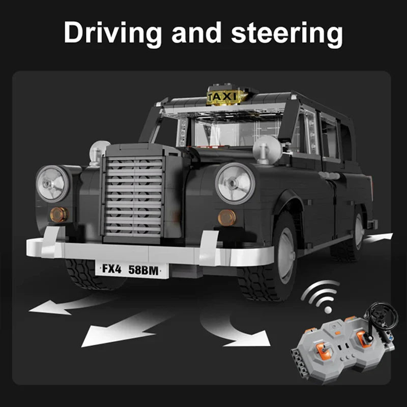 REMOTE CONTROLLED LONDON TAXI | 1870PCS