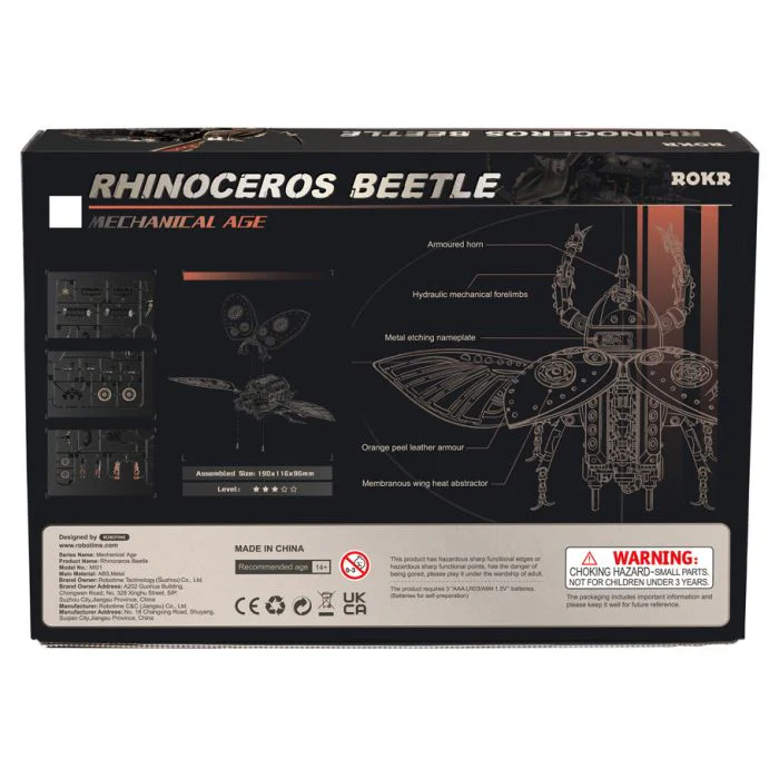 Rhinoceros Beetle, Mechanical Special Species