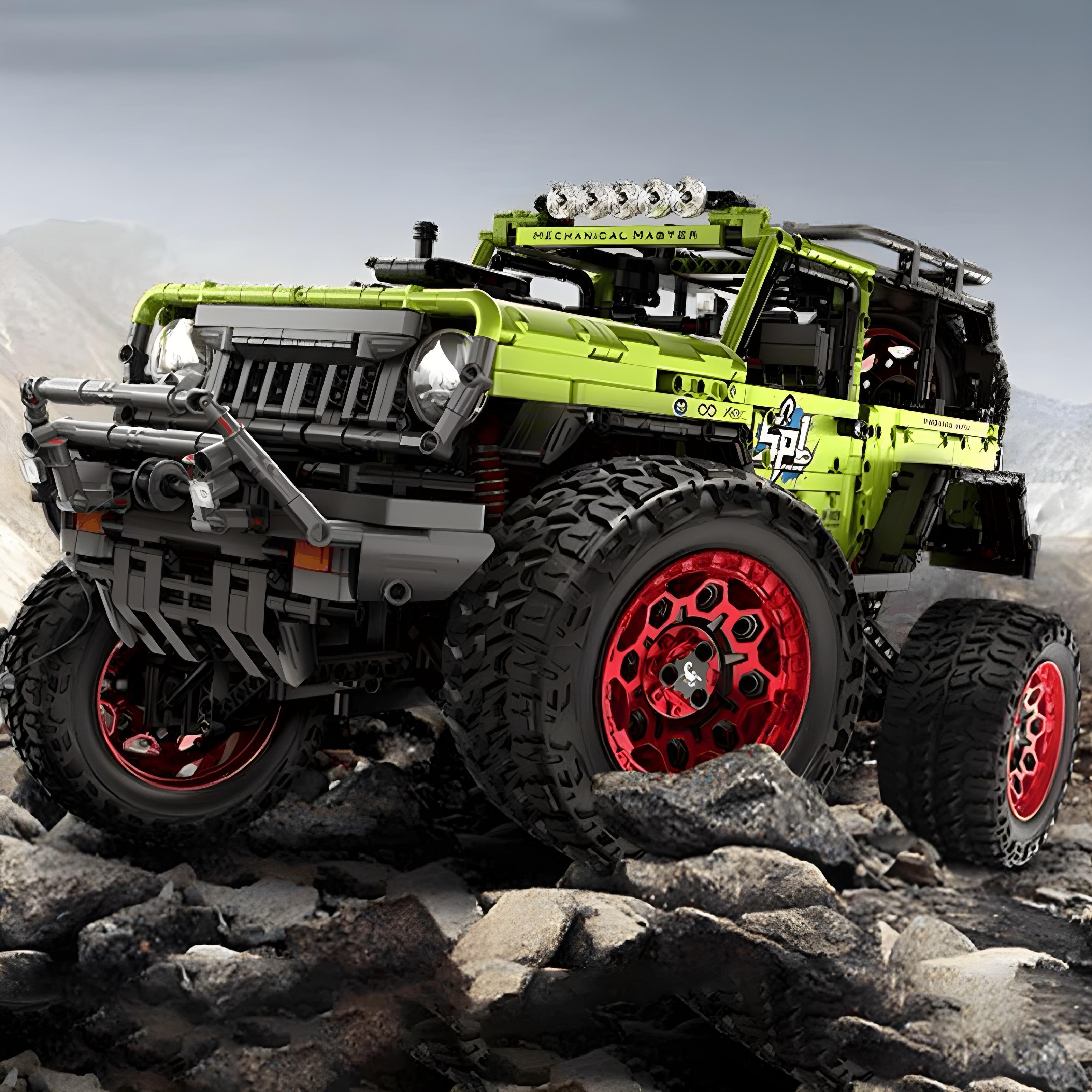 THE ULTIMATE 1:6 SCALE OFF-ROADER | 2544PCS