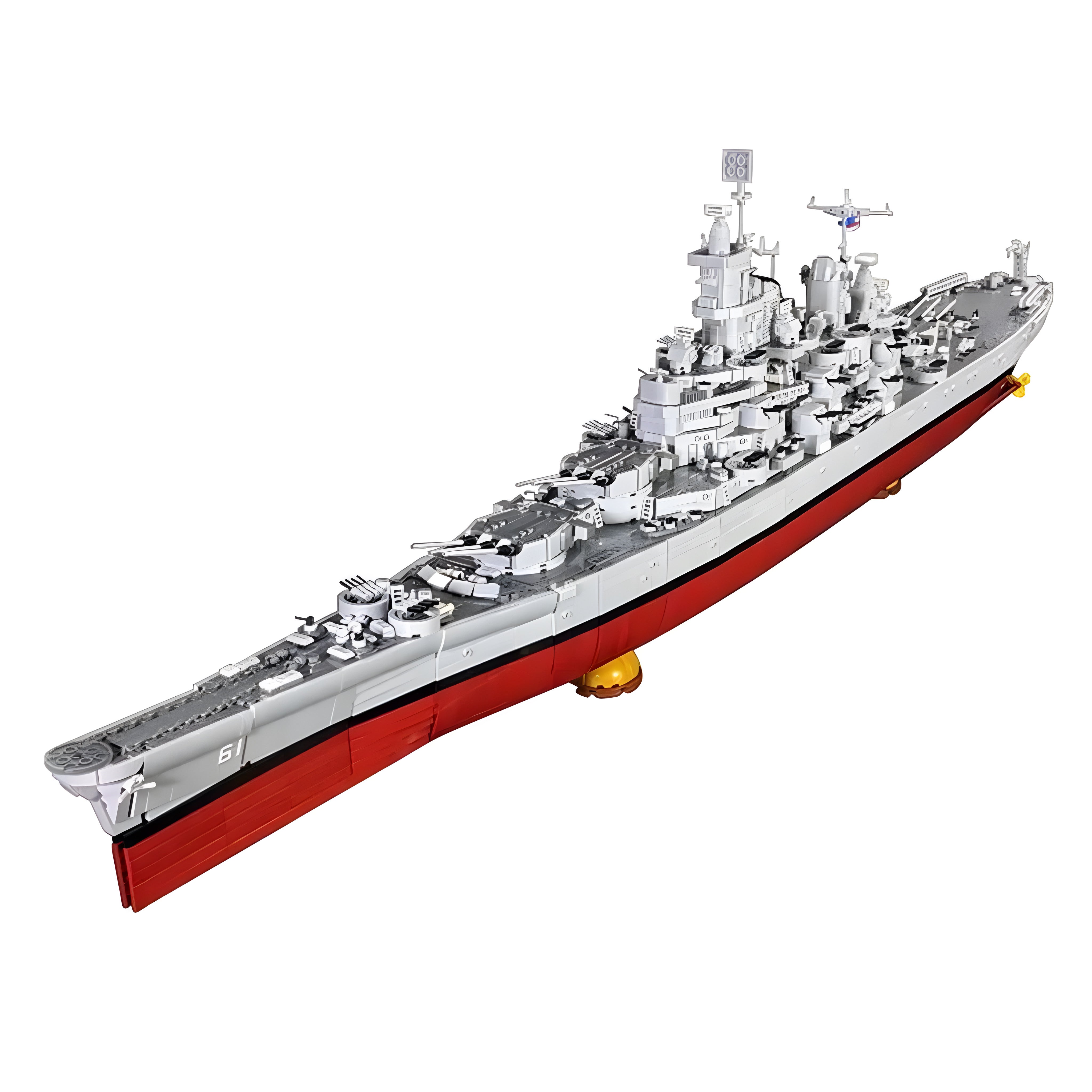 USS IOWA BB-61 BATTLESHIPS | 8042PCS