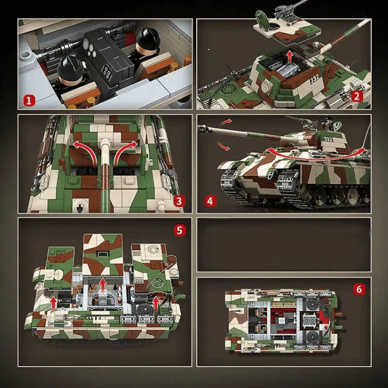 PANTHER TANK | 2135PCS