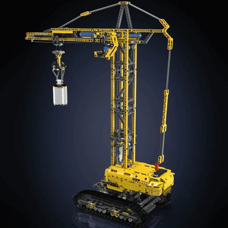 REMOTE CONTROLLED CITY BUILDING CRANE | 1730PCS