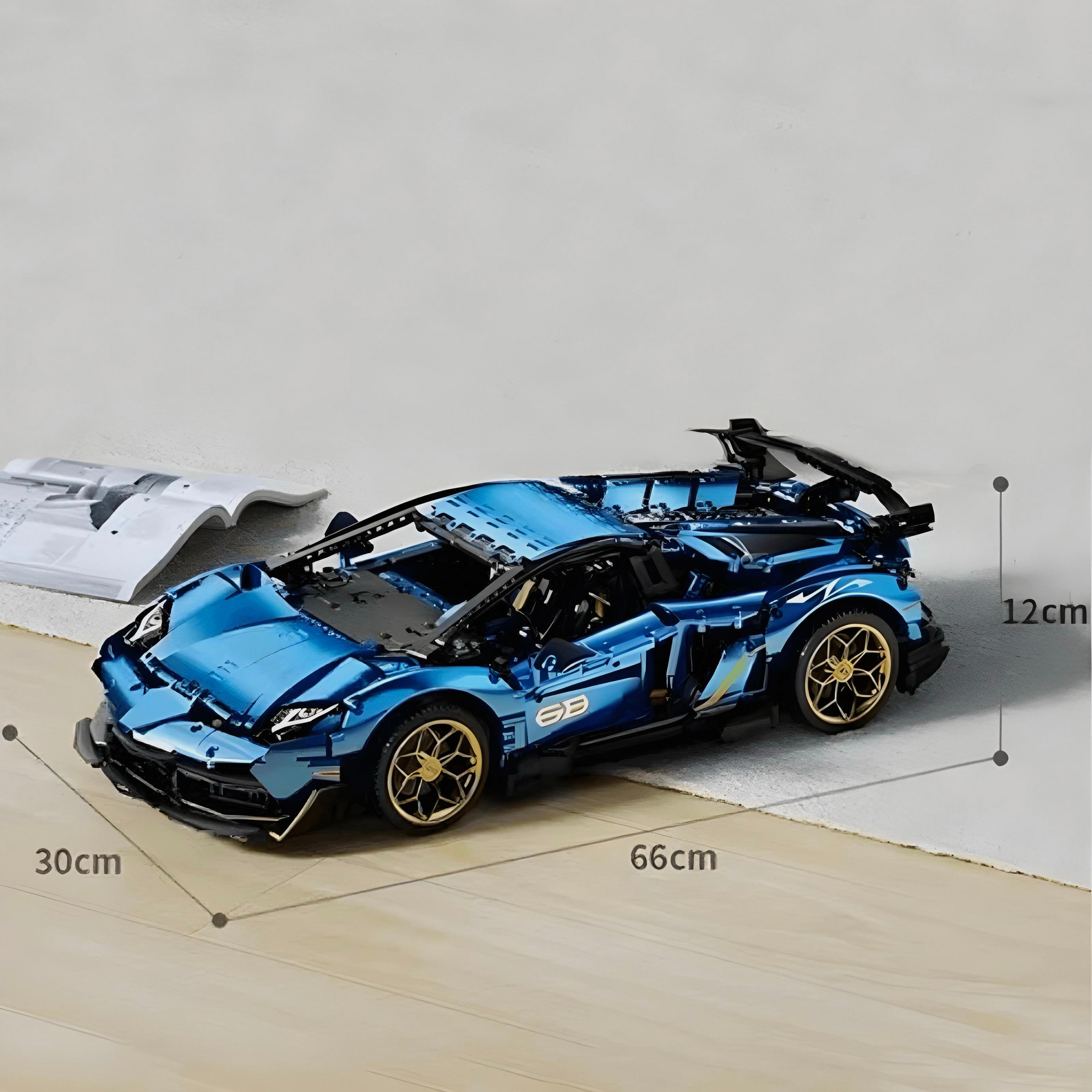 LAMBORGHINI AVENTADOR SVJ | 3812PCS