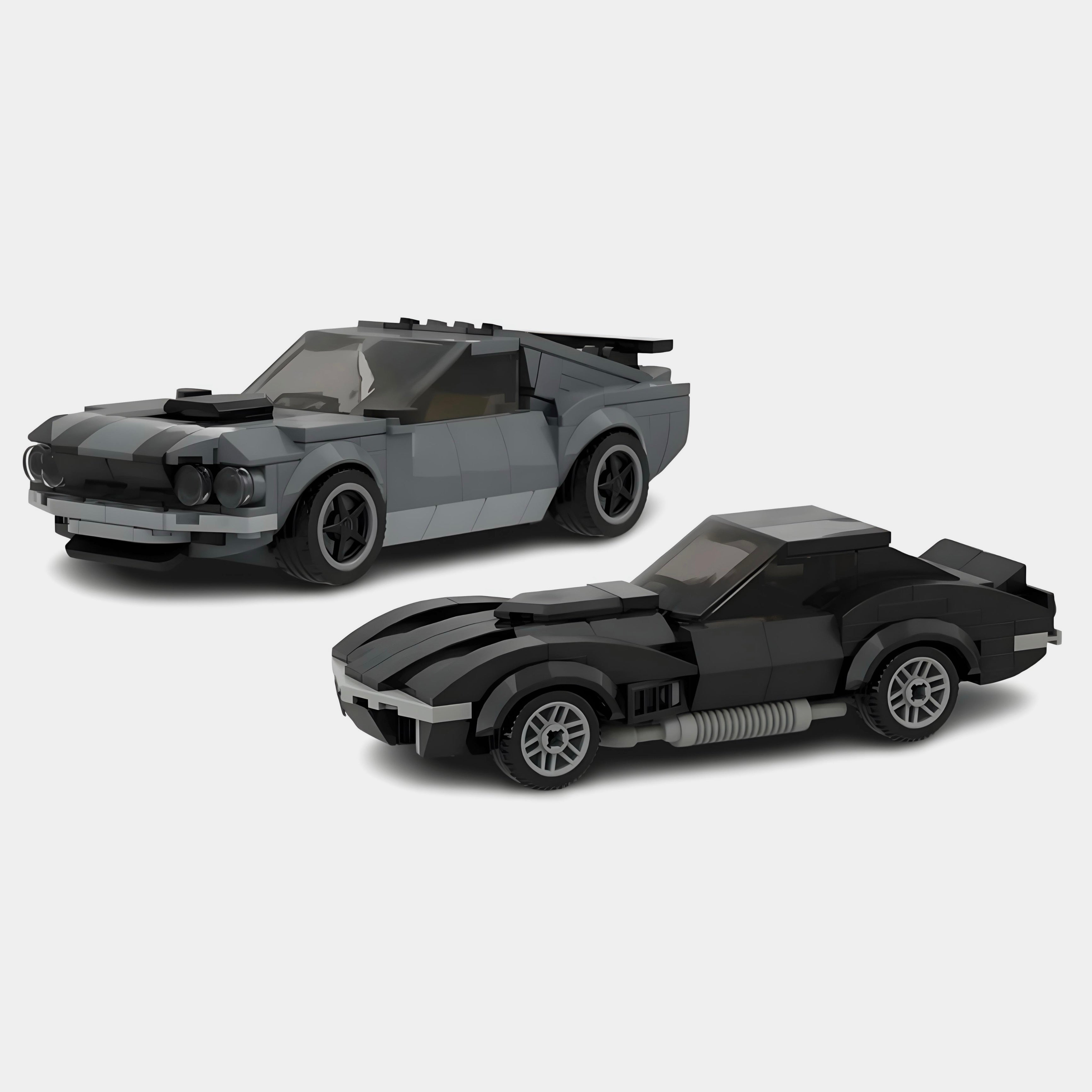 '69 American Classics Duo - Corvette C3 & Ford Mustang Boss