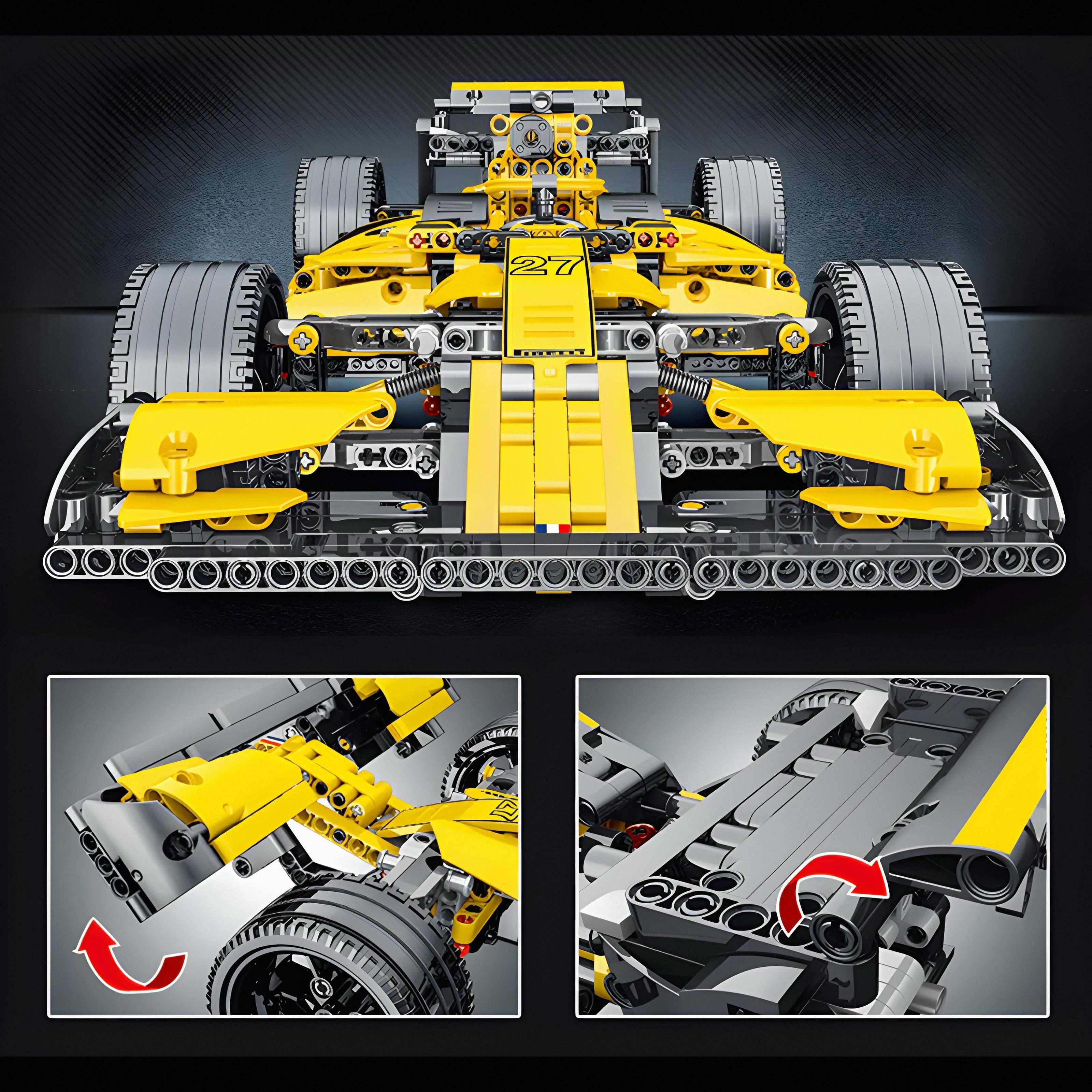 SINGLE SEATER RACE CAR | 1084PCS