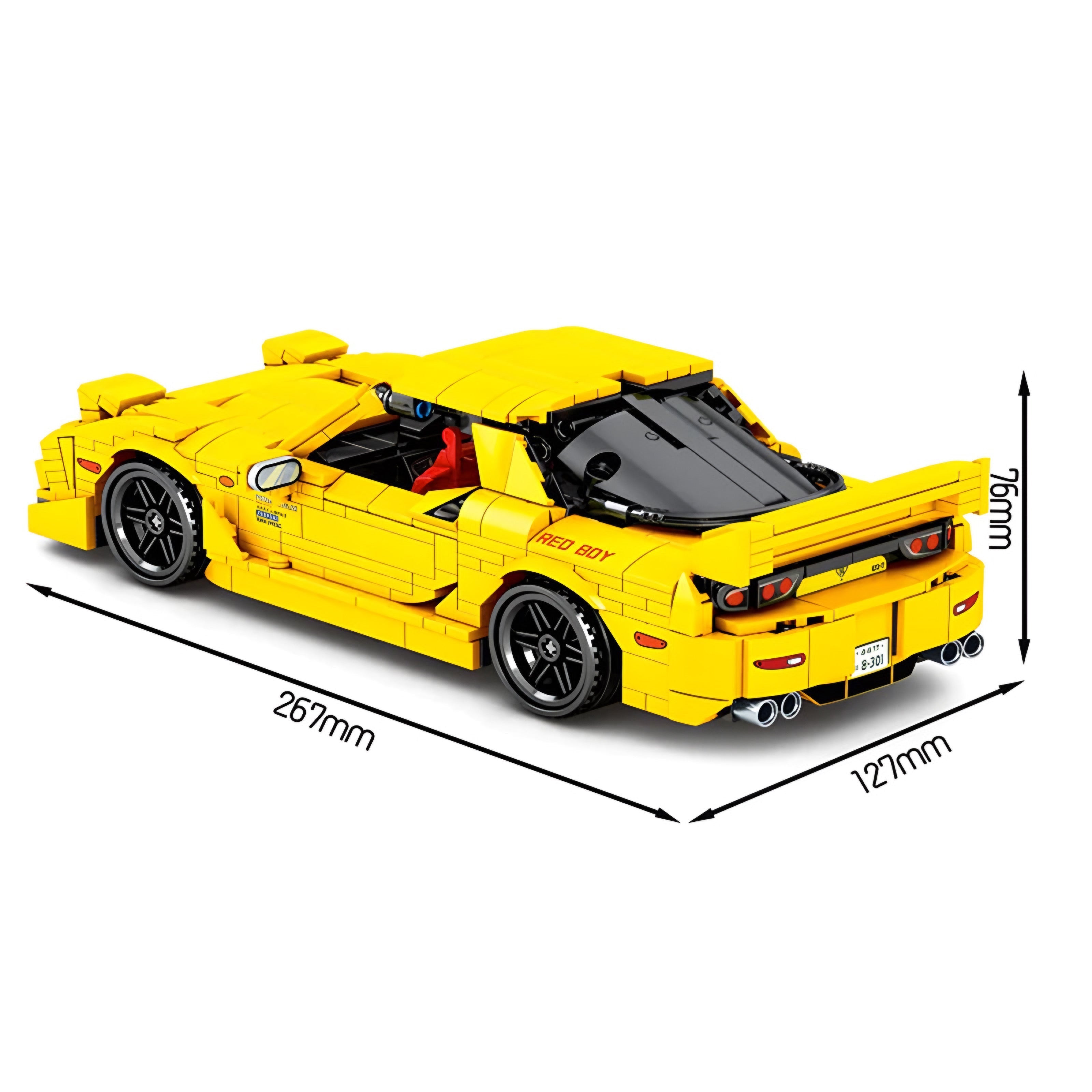 MAZDA RX-7 | 772PCS