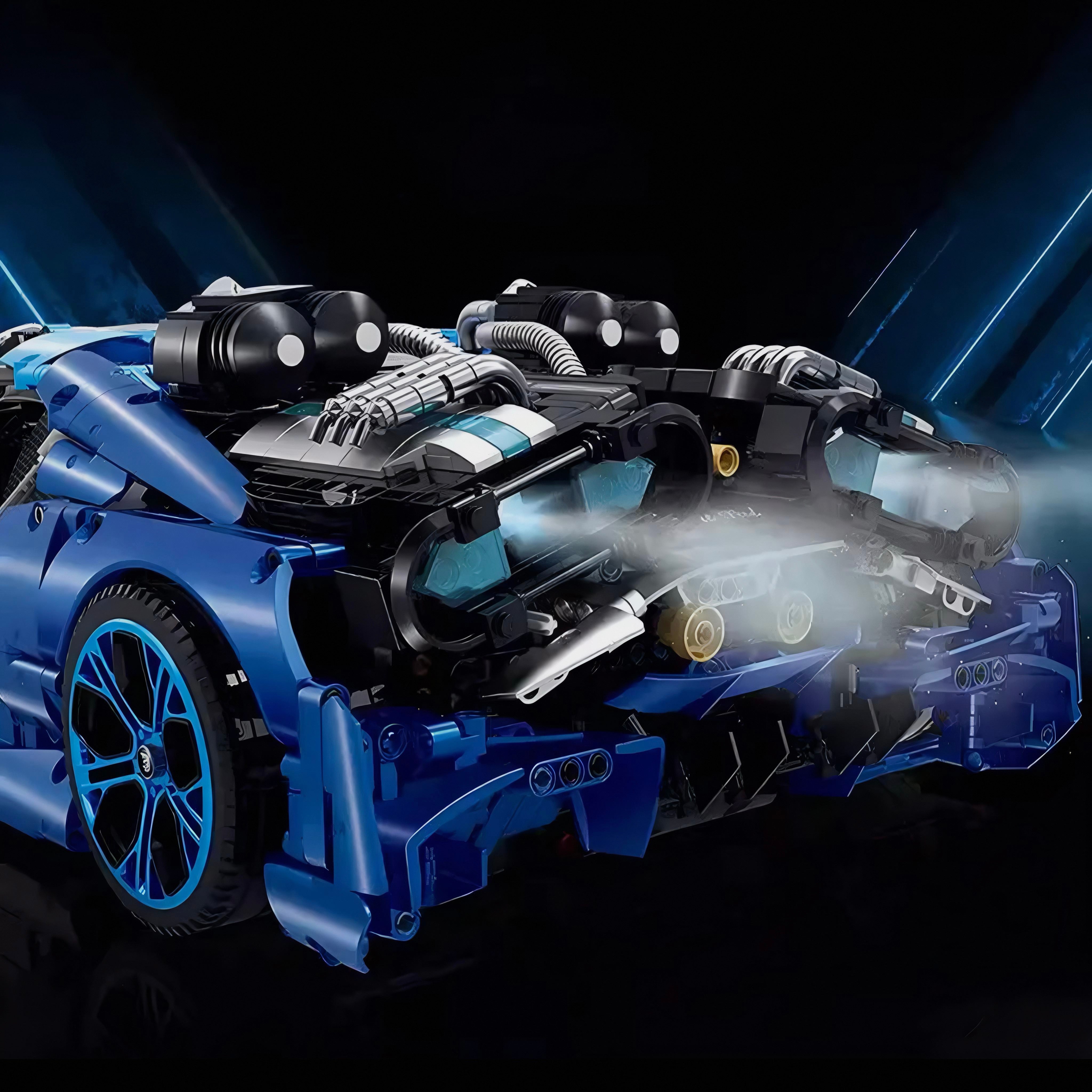 BUGATTI CHIRON JET EDITION | 3686PCS