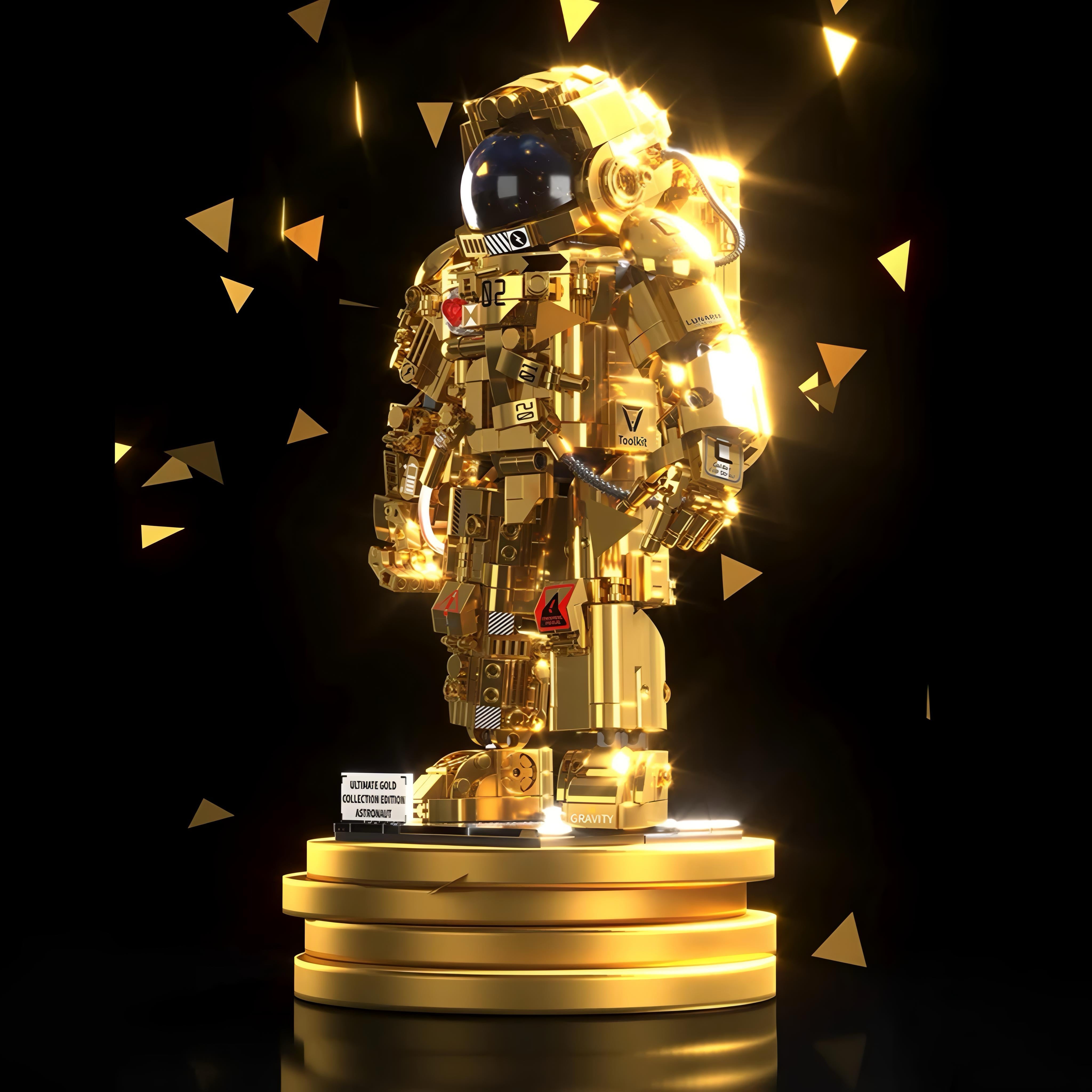 GOLDEN ASTRONAUT | 990 PCS