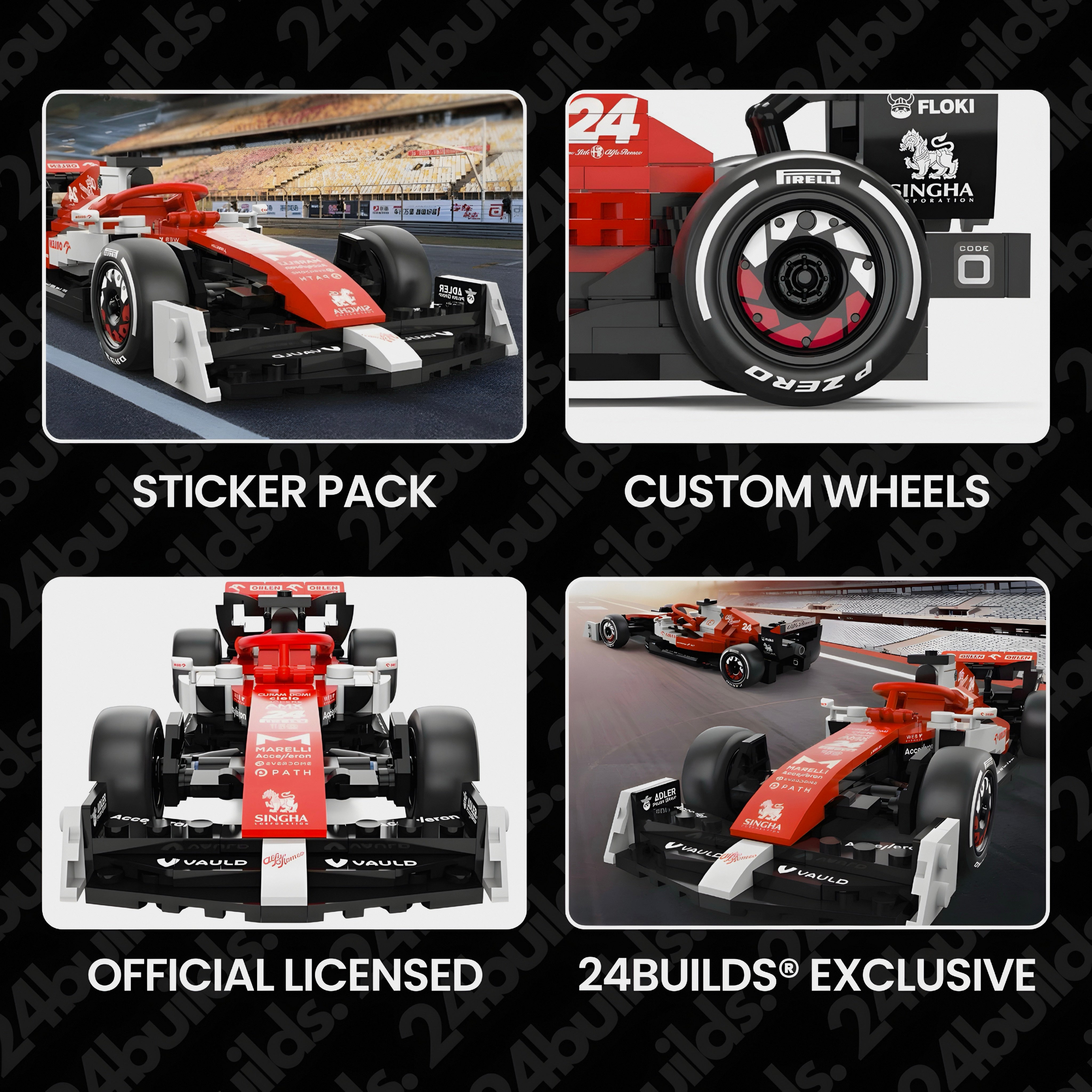 2022 ALFA ROMEO F1 C42 | 340PCS