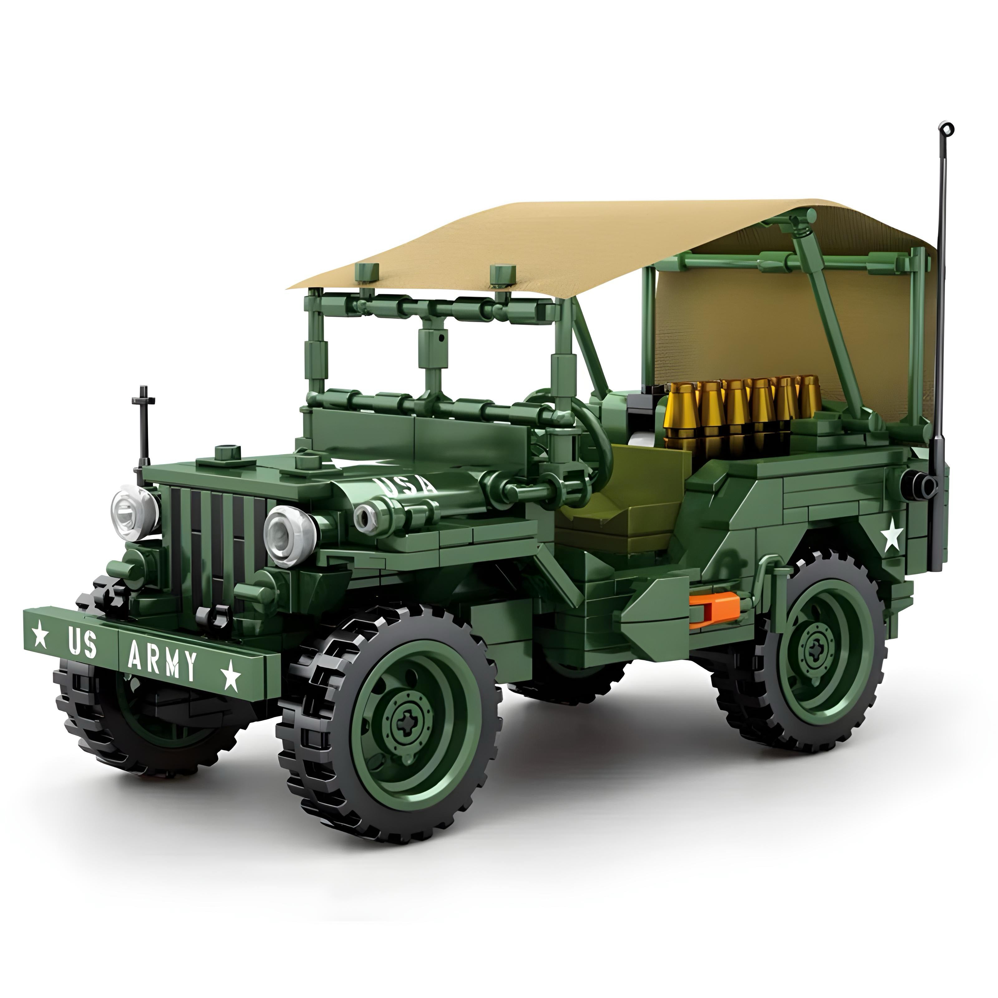 US ARMY JEEP | 807PCS