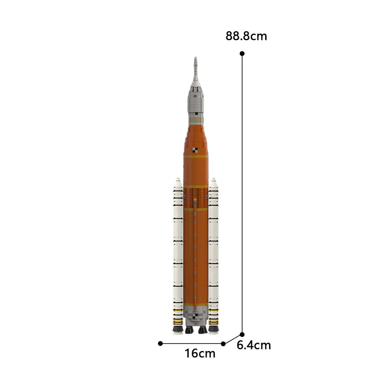 ARTEMIS SPACE LAUNCH SYSTEM | 2384PCS