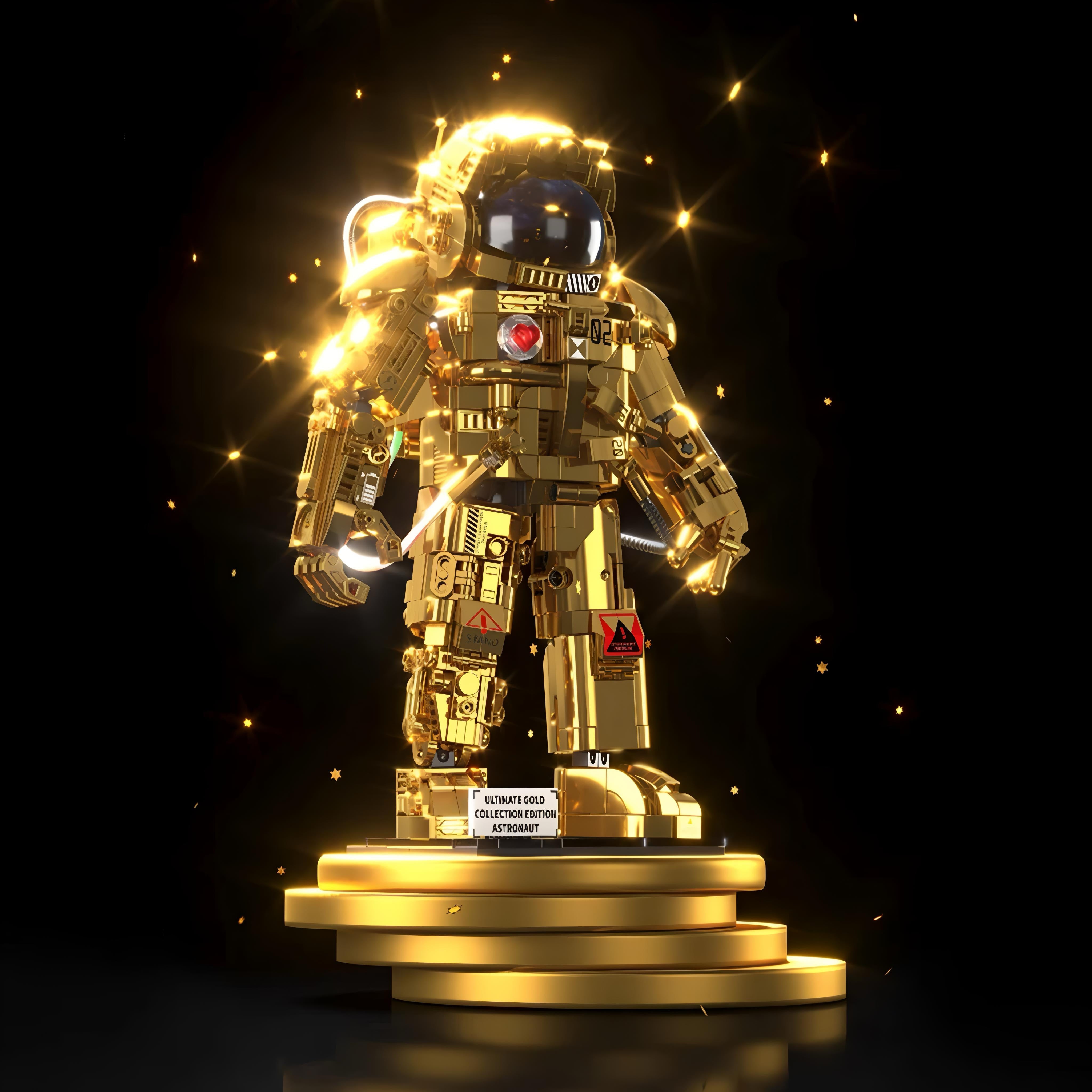 GOLDEN ASTRONAUT | 990 PCS