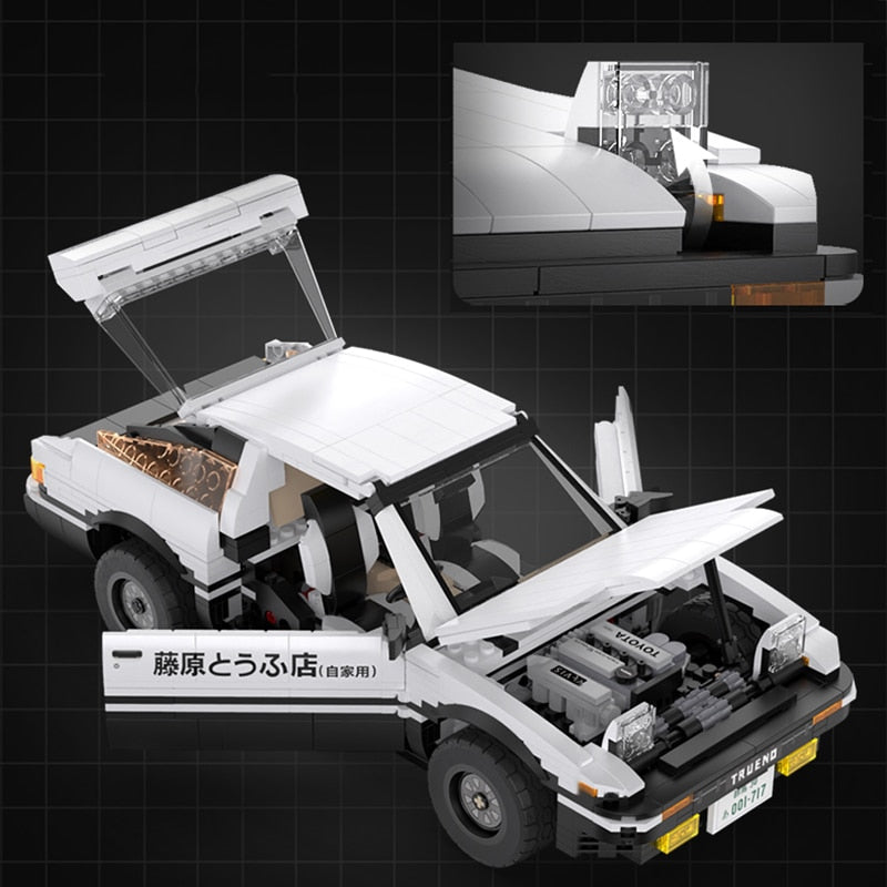 INITIAL D AE86 | 1324PCS