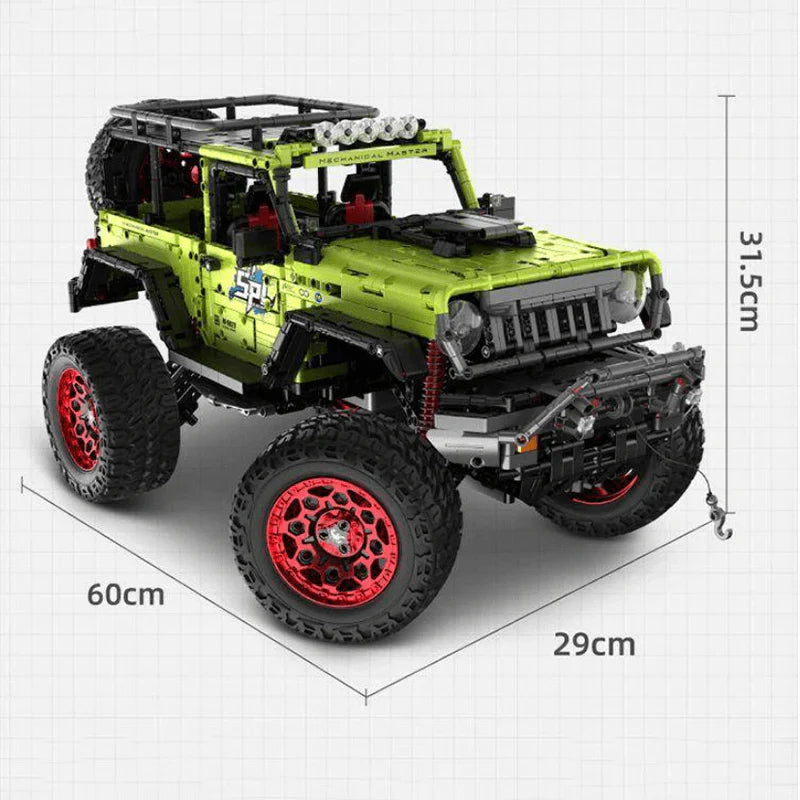 THE ULTIMATE 1:6 SCALE OFF-ROADER | 2544PCS