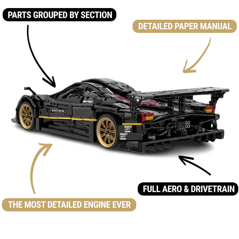 PAGANI ZONDA R | 4499PCS