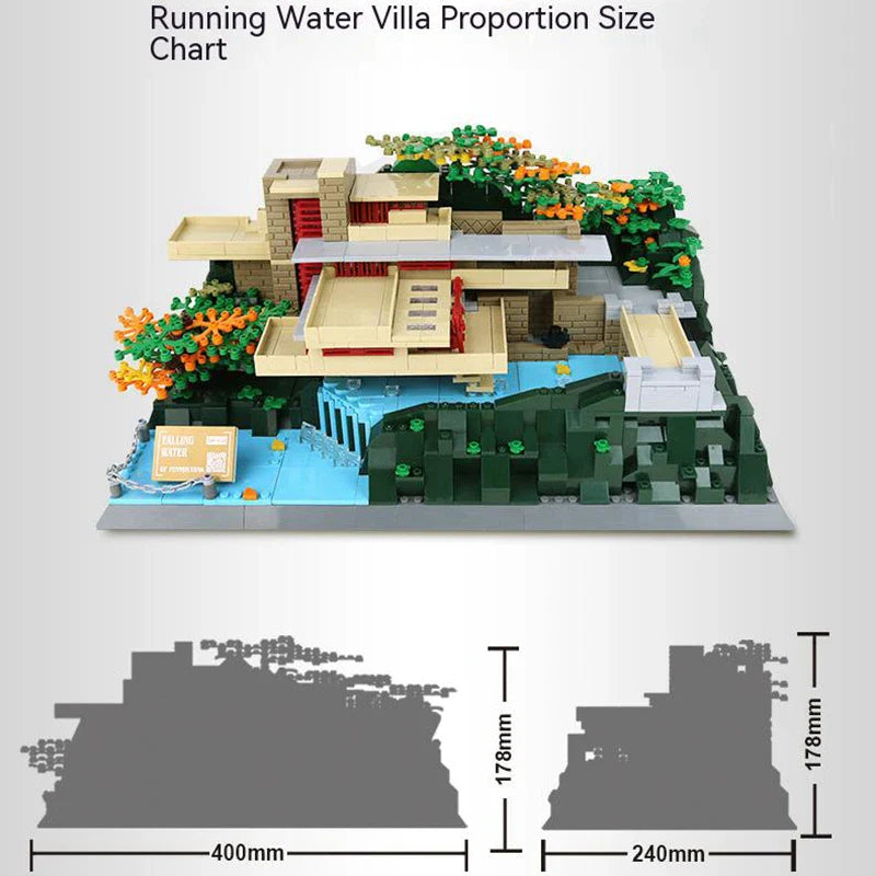 FALLINGWATER VILLA | 1219PCS