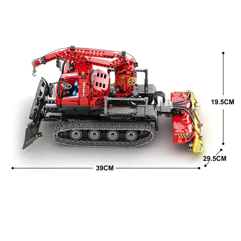 REMOTE CONTROLLED SNOW GROOMER | 1099PCS